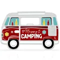 Produktbild: LANOLU Flaschenöffner Magnet Camping Bus, Wohnmobil Geschenk, Camping Gadgets