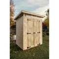 Produktbild: Upyard Gartenhaus Strongbox M mit Fundament 163 cm x 127 cm Natur FSC®