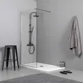 Produktbild: Festes Paneel für Duschkabine cm 100 Klarglas 6 mm| Walk in - Transparent