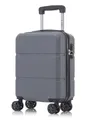 Produktbild: YONSLY Hartschalen-Trolley Hartschalen-Koffer Trolley Rollkoffer Zahlenschloss, Handgepäck, 4 Rollen, ABS-Hartschale, robuster Reisekoffer mit Teleskopgriff,46/55/66/76 cm
