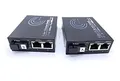 Produktbild: Elfcam® - Gigabit Ethernet LWL Media Converter Fibre Optic 10/100/1000 Mbps Including Mini-GBIC (SFP), 2 RJ45 Port * 2 RJ45 Port