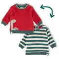Produktbild: Sigikid Wendeshirt Wendeshirt dino world für Babys und Kleinkinder (1-tlg) rot 62