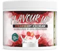Produktbild: Geschmackspulver STRAWBERRY ICECREAM 250g - Leckerer Geschmack und Süße - nur 9 kcal pro Portion - Vielseitig einsetzbar für Lebensmittel & Getränke - Flavour Powder - FLAVOUR UP