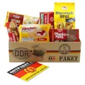 Produktbild: Ostpaket Knusperpaket mit 6 typischen Produkten der DDR Geschenkset Ostprodukte DDR - Geschenkidee Kekspaket