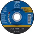Produktbild: Pferd Tools Schruppscheibe E 125x7,2x22,23 Mm Universallinie Psf Steel Für Stahl 5 Stk