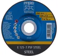 Produktbild: Pferd Schruppscheibe PFERD TOOLS 69298071 E 125-7 PSF STEEL Schruppscheibe gekröpft Durchme, Ø 125.00 mm
