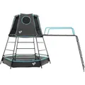 Produktbild: TP Toys Explorer Climb Outdoor Klettergerüst mit Hangelmodul - Schwarz