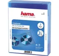 Produktbild: Hama CD-Hülle Hama Blu-ray Hülle 00051468 2 CDs/DVDs/Blu-rays Blau Polypropylen 3 St