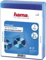 Produktbild: Hama Blu-ray Hülle 00051468 2 CDs/DVDs/Blu-rays Blau Polypropylen 3St.