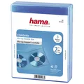 Produktbild: Hama 3x Blu-ray 2-fach-Hüllen Jewelcase Doppel-Leerhüllen Case Aufbewahrung Blau