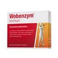 Produktbild: WOBENZYM® immun |Immunkur | Unterstützt das Immunsystem mit Vitamin C und D , Zink und Selen | Für eine starke Immunabwehr| Kombination von Enzymen und Vitaminen | Abwehrkräfte | 60 Tabletten