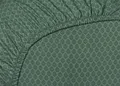 Produktbild: PiP Studio Spannbettlaken Thousand Leaves_Green_UV_UV_100x200 HH: 25 1 Spannbettlaken 100 x 200, Baumwolle, Gummizug: rundum Gummi, (1 Stück), Spannbettlaken Spannbetttuch mit Rundumgummi