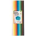 Produktbild: Krepppapier Basic, 10 Rollen in 10 Farben, Bastelkrepp (1,30 EUR/m²)