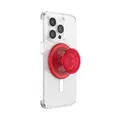 Produktbild: PopSockets Phone Grip for MagSafe with Kickstand, Magnetic Stand, Swappable Top, Secure Hold for iPhone MagSafe Cases, Phone & Tablet Grip - Blanchette Red