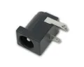 Produktbild: world-trading-net Rundstecker DC-Buchse Printmontage, 2,5mm Pin, Lötösen, Kusto
