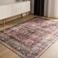 Produktbild: benuta Basic Waschbarer Teppich George - Multicolor 60x120 cm - Kunstfaser - Rechteckig & im Style: Vintage, Elegant, Retro - Pflegeleicht für Wohnzimmer Schlafzimmer