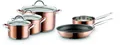 Produktbild: Mäser 16, 20, 24 cmKupferInduktion240Edelstahl 18/8 Kochtopf-Set Asterion