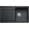 Produktbild: Metra 5 - Silgranitspüle, 86x50 cm, mit Ablaufsystembedieung, Anthrazit 513044 - Blanco