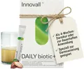 Produktbild: Innovall DAILYbiotic+ Darmsanierung mit dem 4in1 Superfood für Darmflora Mikrobiom & Darmgesundheit - Bakterienkulturen Darmbakterien Lactobacillus reuteri & Präbiotika Pulver (28 Stück)
