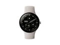 Produktbild: GOOGLE Pixel Watch 4 45 LTE Smartwatch Fluorelastomer, 150-215, Porcelain