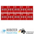 Produktbild: 10x DIP-Schalter 3 polig Kodierschalter Schiebeschalter