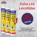 Produktbild: 3x Pufas L10 pufamur Leichtfüller 310ml