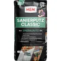 Produktbild: MEM Sanierputz Classic Sanierung feuchter + salzhaltiger Mauerwerke weiß 25 kg