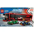 Produktbild: LEGO City Formula 1 60445 F1 Transporter mit RB20 & AMR24