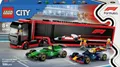 Produktbild: 60445 LEGO CITY F1 Transporter mit RB20 & AMR24 F1 Rennautos