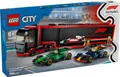 Produktbild: LEGO® City - 60445 F1 Transporter mit RB20 & AMR24 F1 Rennautos - neu, ovp