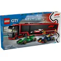 Produktbild: LEGO® City 60445 F1® Transporter mit RB20 & AMR24 F1® Rennautos