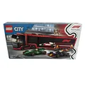 Produktbild: LEGO CITY: F1 Transporter mit RB20 & AMR24 F1 Rennautos (60445) NEU & Ungeöffnet