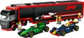 Produktbild: Lego City 60445 F1 Transporter mit Rb20 & Amr24 F1 Rennautos