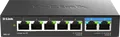 Produktbild: D-Link Netzwerk Switch DMS-107/E | 7-Port Multi-Gigabit Unmanaged | 2x 2,5G + 5x Gigabit | Desktop Metall | lüfterlos