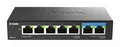 Produktbild: D-Link DMS 107 - Switch - unmanaged - 5 x 10/100/1000 + 2 x 2.5GBase-T