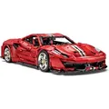 Produktbild: CaDA MASTER Italien Super Car red 1:8 inkl Power System (3187 Teile) - Rot
