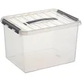 Produktbild: sunware Q-line Aufbewahrungsbox 22,0 l transparent 40,0 x 30,0 x 26,0 cm, 1 St.