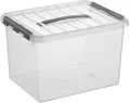 Produktbild: helit sunware H6160402 - Aufbewahrungsbox „the q-line“ 22 Liter