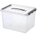 Produktbild: sunware Aufbewahrungsbox Q-line 22,0 l - 40,0 x 30,0 x 26,0 cm transparent