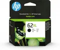 Produktbild: HP 62XL Schwarz Original Druckerpatrone mit hoher Reichweite (C2P05AE#UUQ)