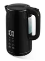 Produktbild: Kalorik TKG JK 2000 Wasserkocher mit Temperatureinstellung, digital, schnurlos, 1,7 Liter Fassungsvermögen, Schwarz, TKG JK 2000