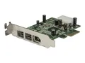Produktbild: StarTech.com 3 Port 800+400 FireWire PCI Express Schnittstellen Low Profile Combo Karte