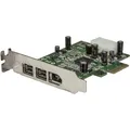 Produktbild: StarTech 3 Port Low Profile PCIe FireWire Adapter (PEX1394B3LP)