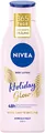 Produktbild: NIVEA Body Lotion Holiday Glow , Körperlotion für 48h Feuchtigkeit und ein natürliches Strahlen der Haut, Feuchtigkeitspflege mit Vitamin E und sanftem Bräunungseffekt (200 ml)