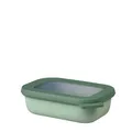 Produktbild: Mepal Multi Bowl Cirqula Rectangular - Mikrowellen Geschir - Geeignet als Luftdichte Aufbewahrungsbox für den Kühlschrank, Mikrowellengeschirr & als Frischhaltedosen - 500 ml - Nordic sage