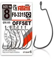 Produktbild: Haken Offset FO-3315 gr. 8, 6, 4, 2, 1, 1/0, 2/0, 3/0, 4/0, 5/0 jig Angel Fis...