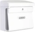 Produktbild: Burg Wächter 12590 BREMEN 885W Briefkasten Kunststoff Weiß Schlüsselschloss