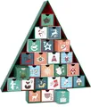 Produktbild: Adventskalender zum Befüllen Weihnachts Kalender Tanne Baum 24 Boxen Christbaum