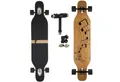 Produktbild: FunTomia Longboard Camber Ahornholz Longboard in 3 Flex Stufen + T-Tool, Camber Twin Tip