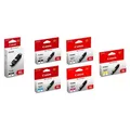 Produktbild: Canon Original PGI-550PGBK/CLI-551 XL Druckerpatronen 6er-Multipack - BK/C/M/Y/GR/BK